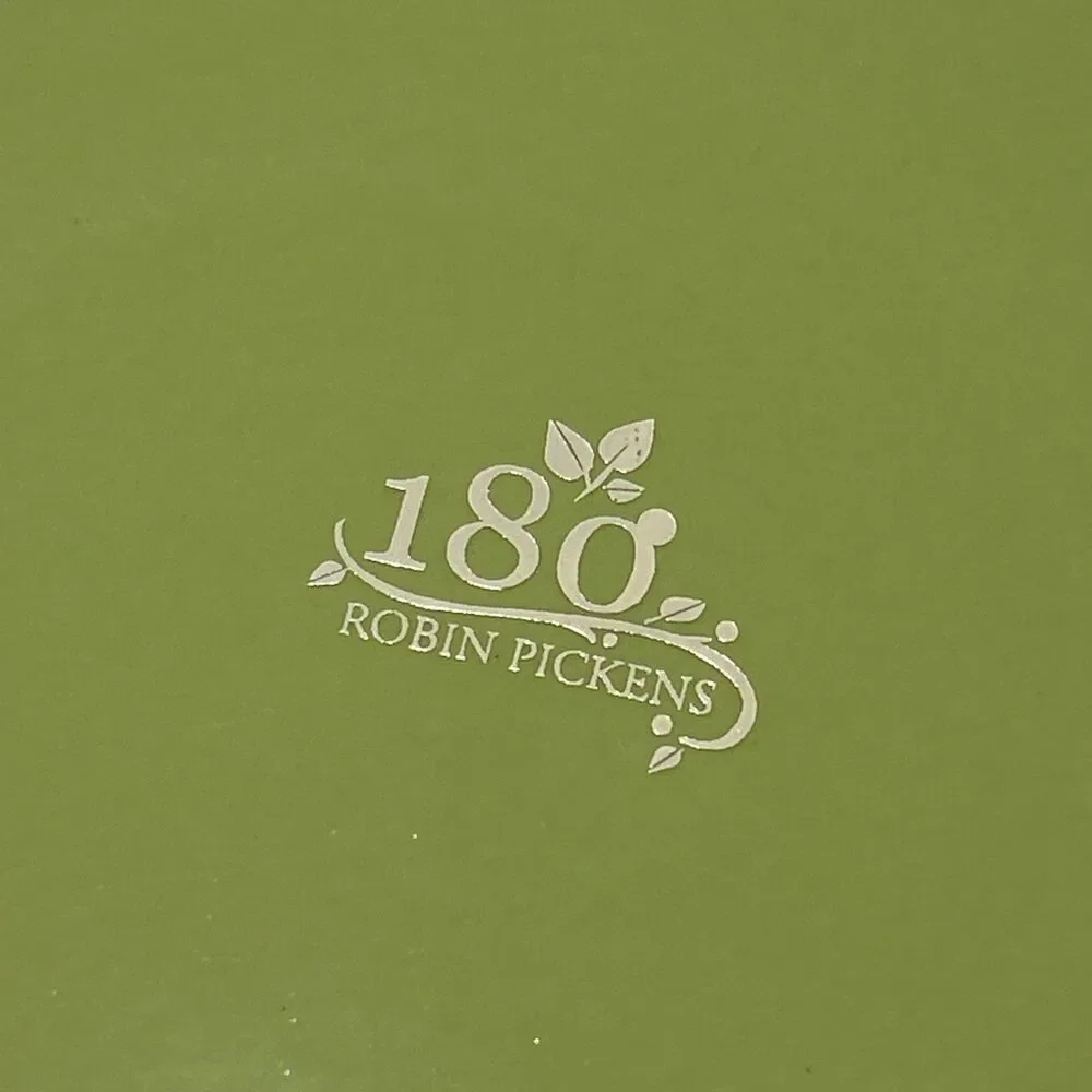 180 Robin Pickens Green Floral Textured 8.25